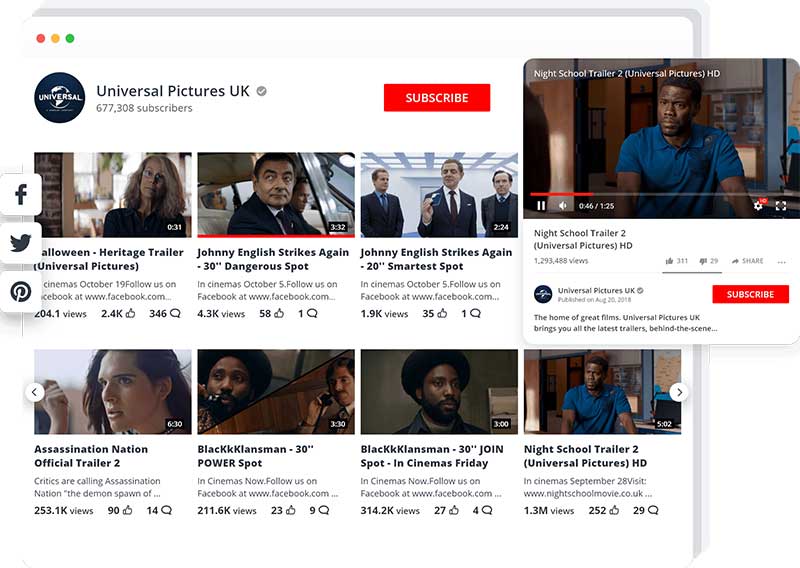 YouTube Plugin from 10web