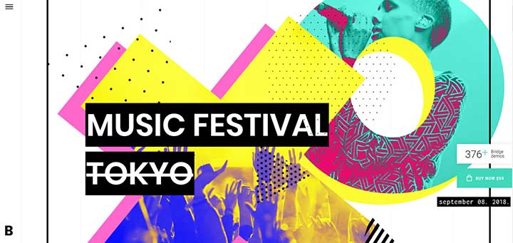 Bridge WordPress Festival Themes
