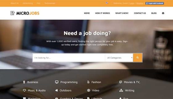 MicroJobs-PremiumPress Theme