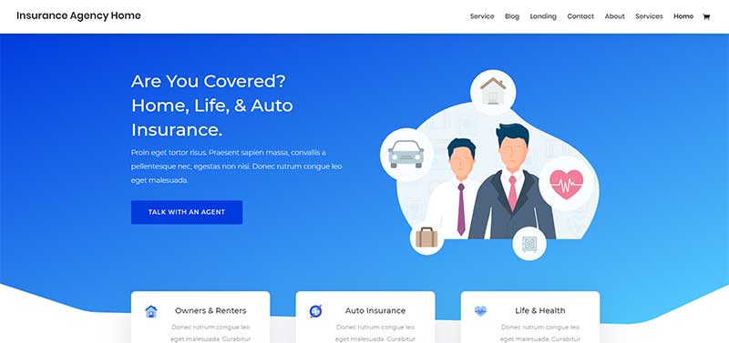Divi-Insurance-Layout