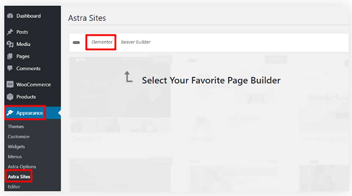Build a WooCommerce website using Astra and Elementor