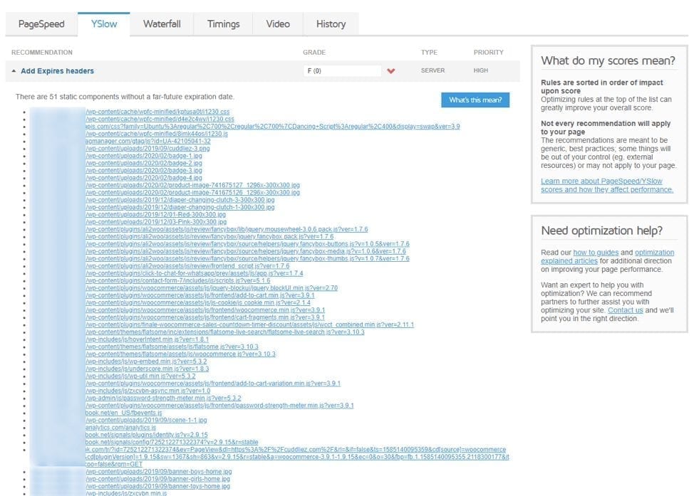 wordpress add expires headers