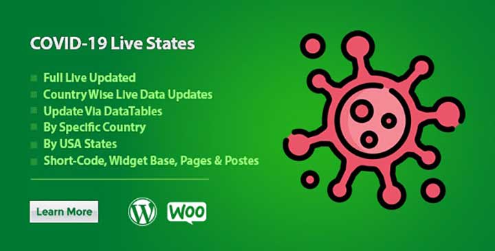 COVID-19 Live Updates Plugin
