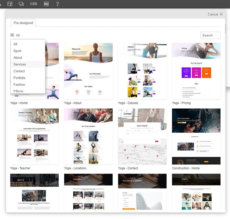 Themify-Pre-designed-layouts