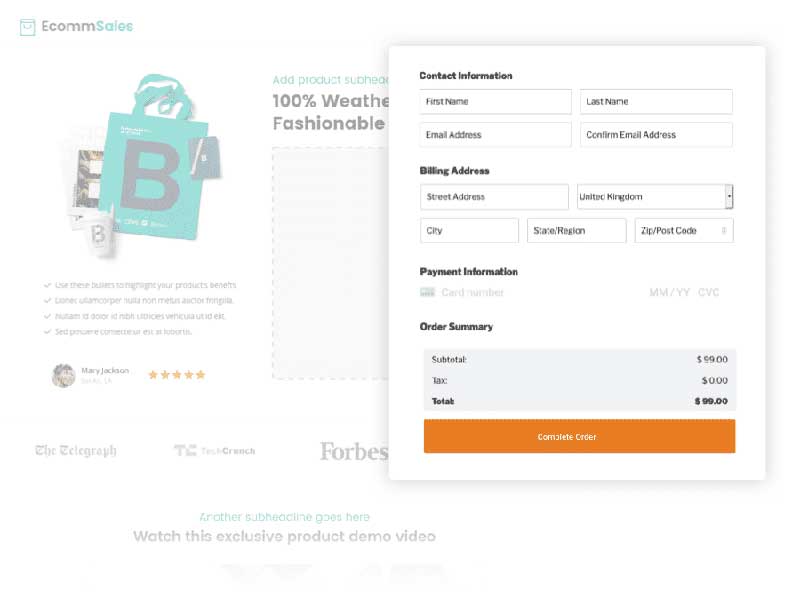 OptimizePress-Checkout