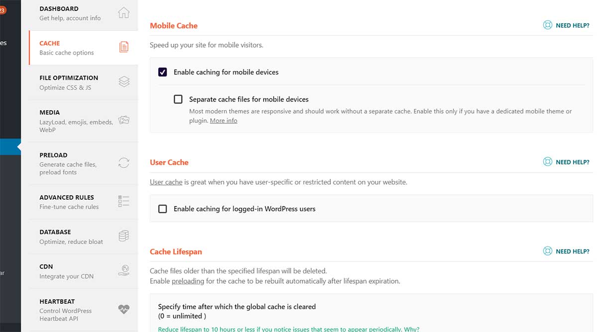 WP-Rocket-Dashboard