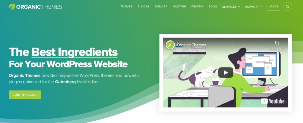 Organic Themes WordPress themes
