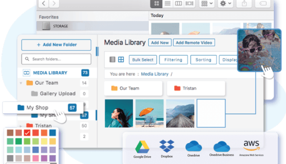wp media folder review