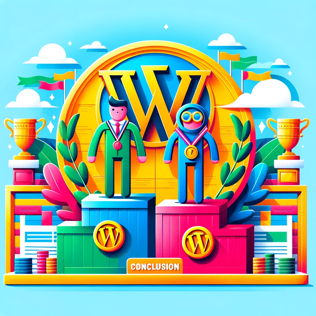 Google Sites vs WordPress summary