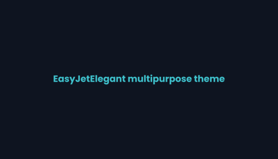 Title card for the EasyJet multipurpose WordPress theme review on WPNeon