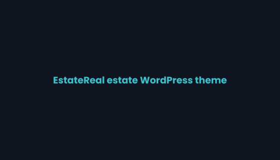 Title card for the Estate real estate WordPress theme review on WPNeon