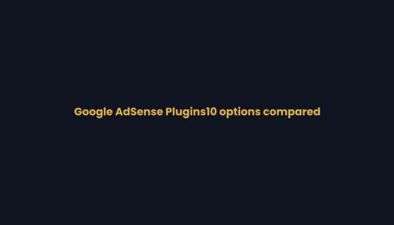 Title card for the Google AdSense WordPress plugins comparison on WPNeon