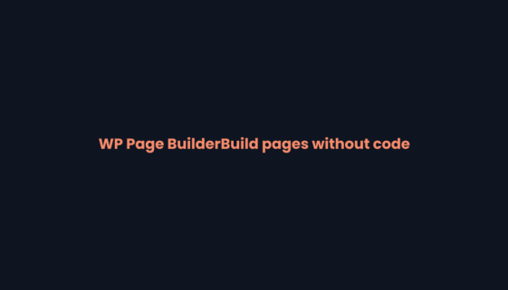 Title card for the WP Page Builder guide on WPNeon